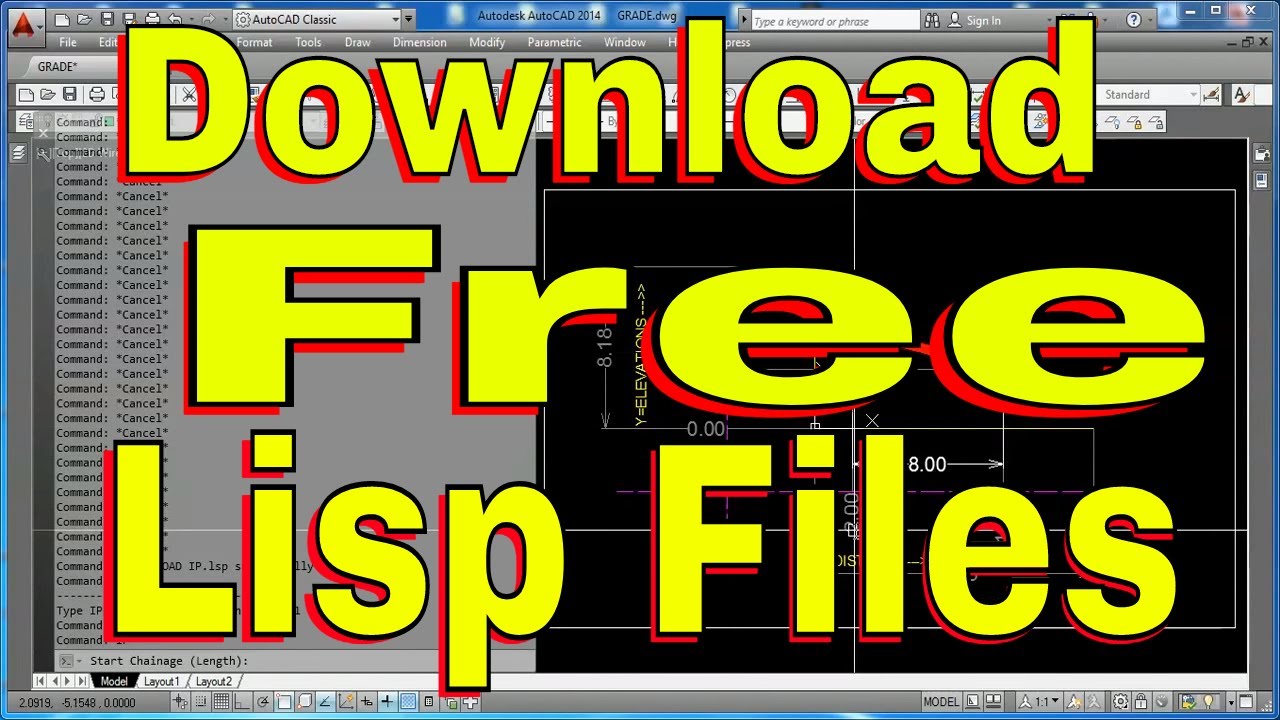 autocad lisp free download